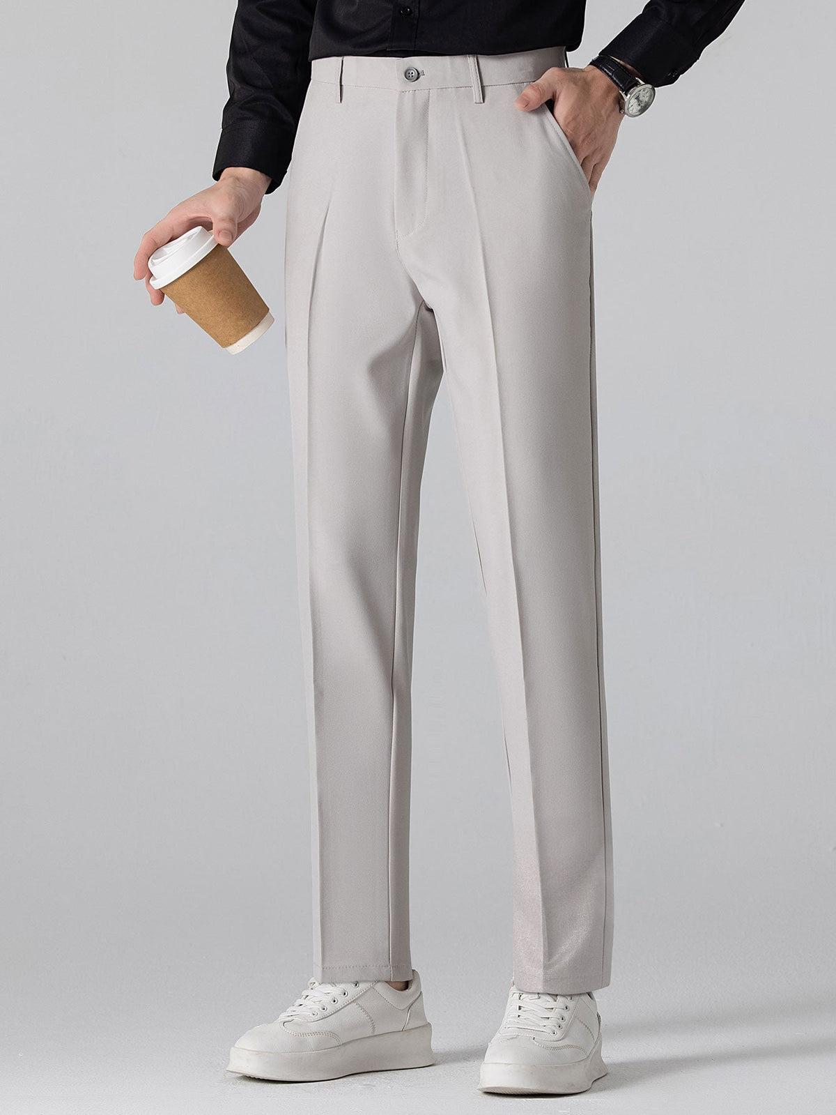 MIA | Slim tapered trousers