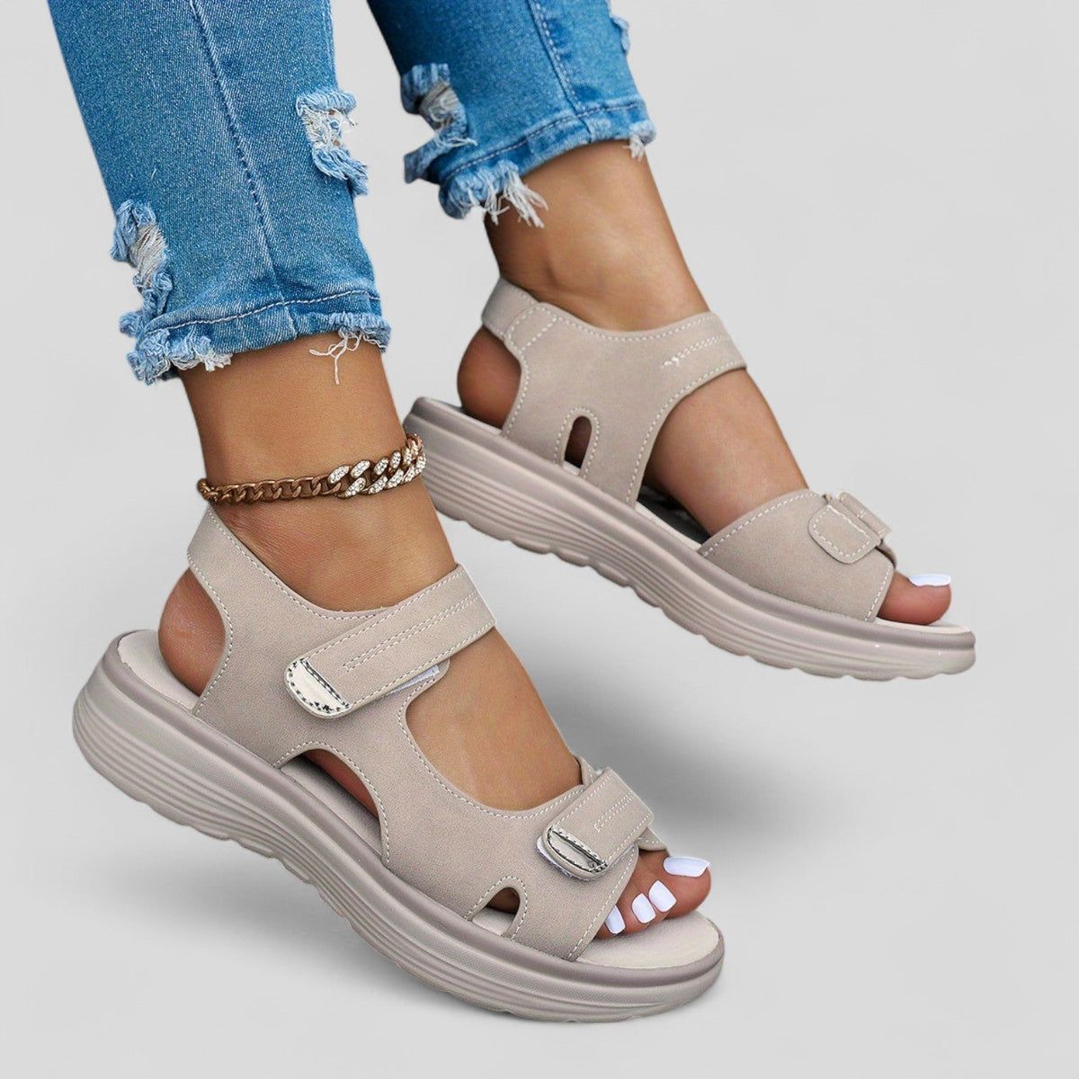 JEMIMA | Sandals with adjustable strap