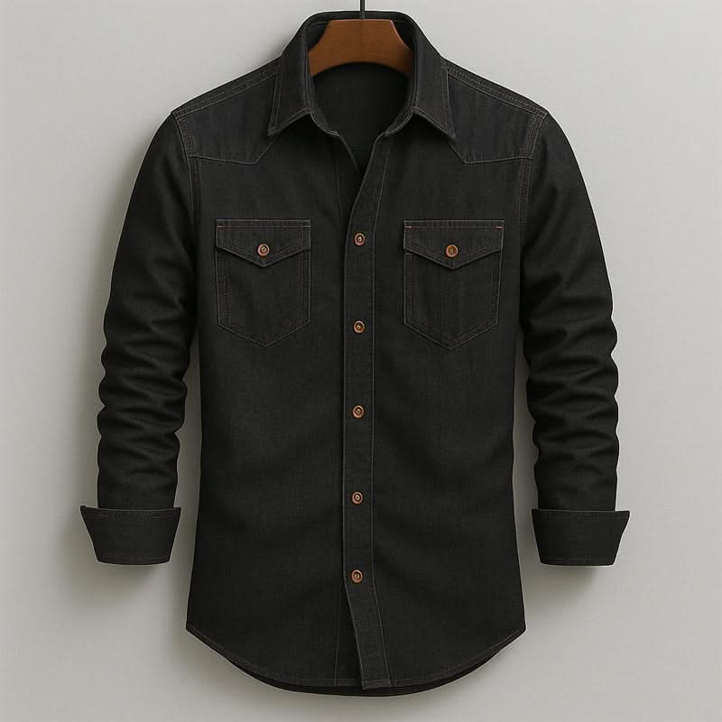 BEN SMITH | Shirt with flap chest pockets