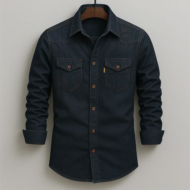 BEN SMITH | Shirt with flap chest pockets