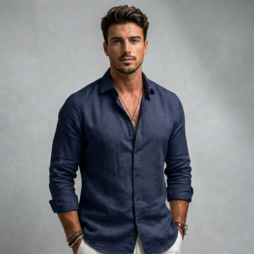 HARRY | Shirt with relaxed coastal fit