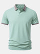 MORGAN | Polo shirt with contrast stripes