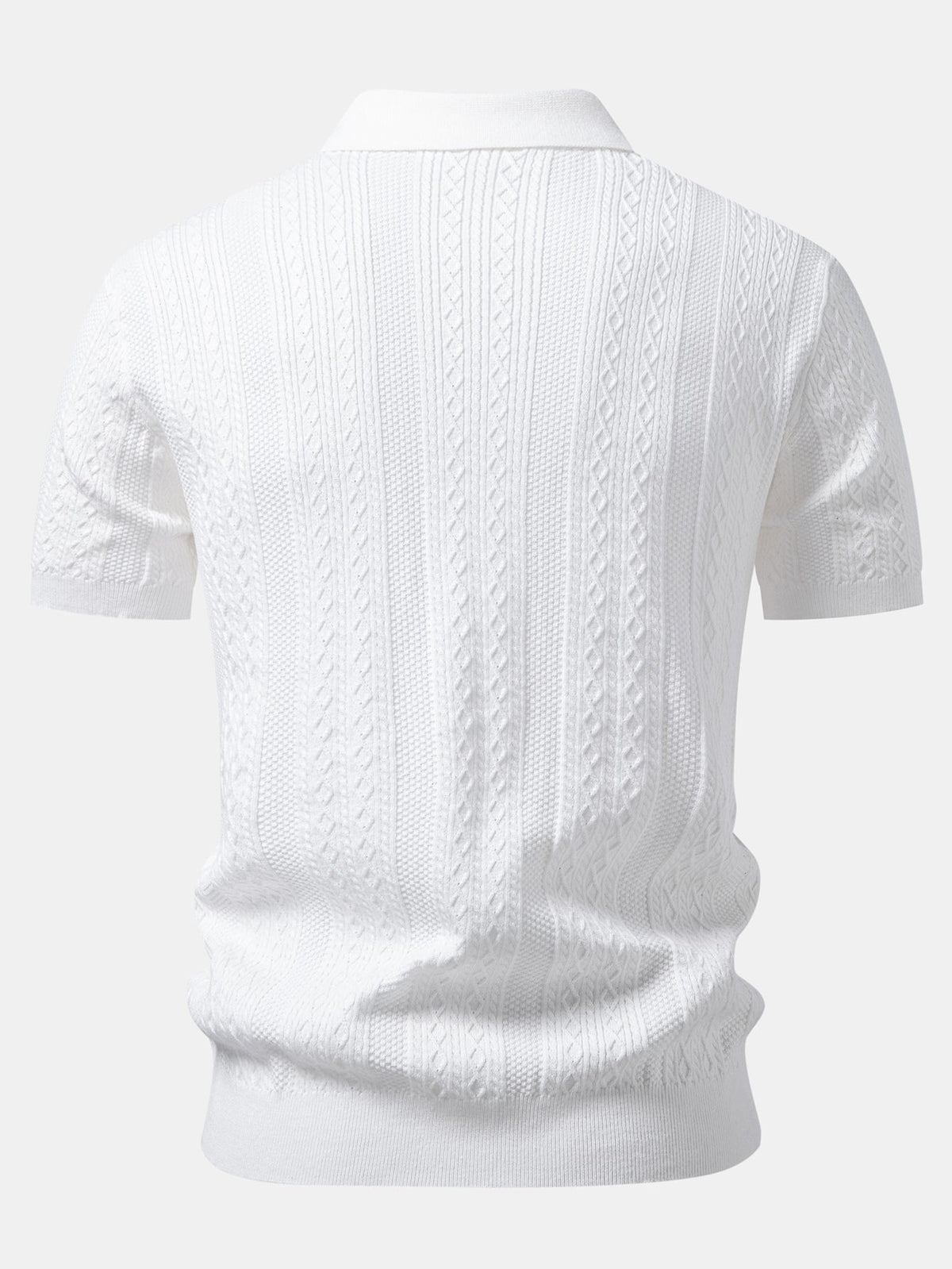 OSCAR | Polo shirt with jacquard pattern