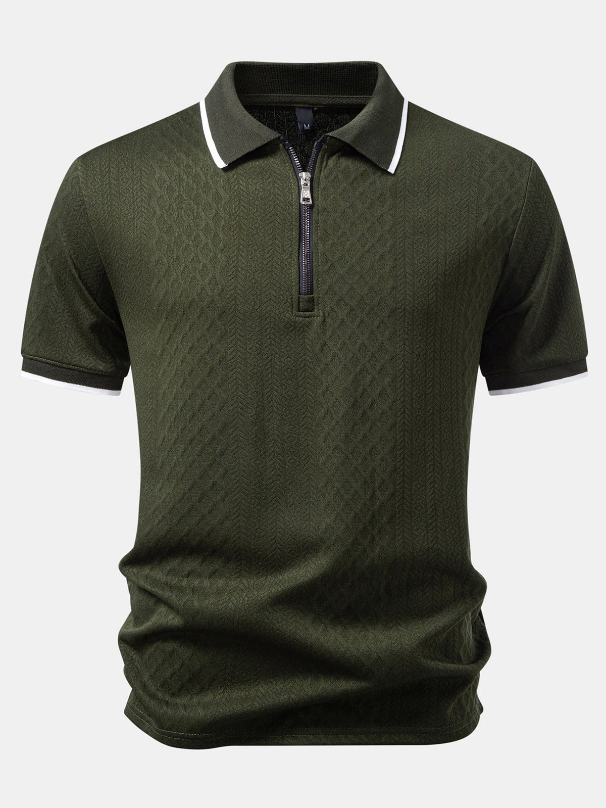 THEO | Polo with zip neckline