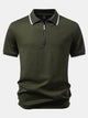 THEO | Polo with zip neckline