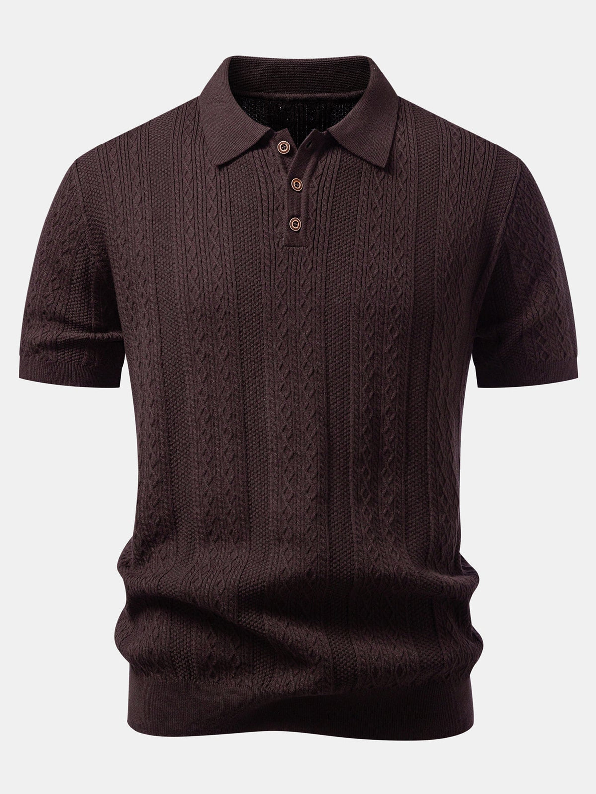 OSCAR | Polo shirt with jacquard pattern