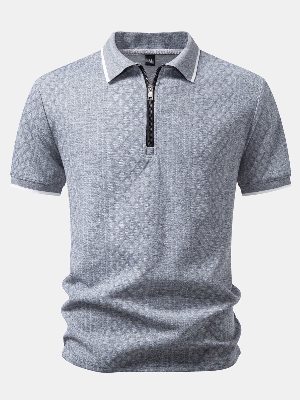 THEO | Polo with zip neckline