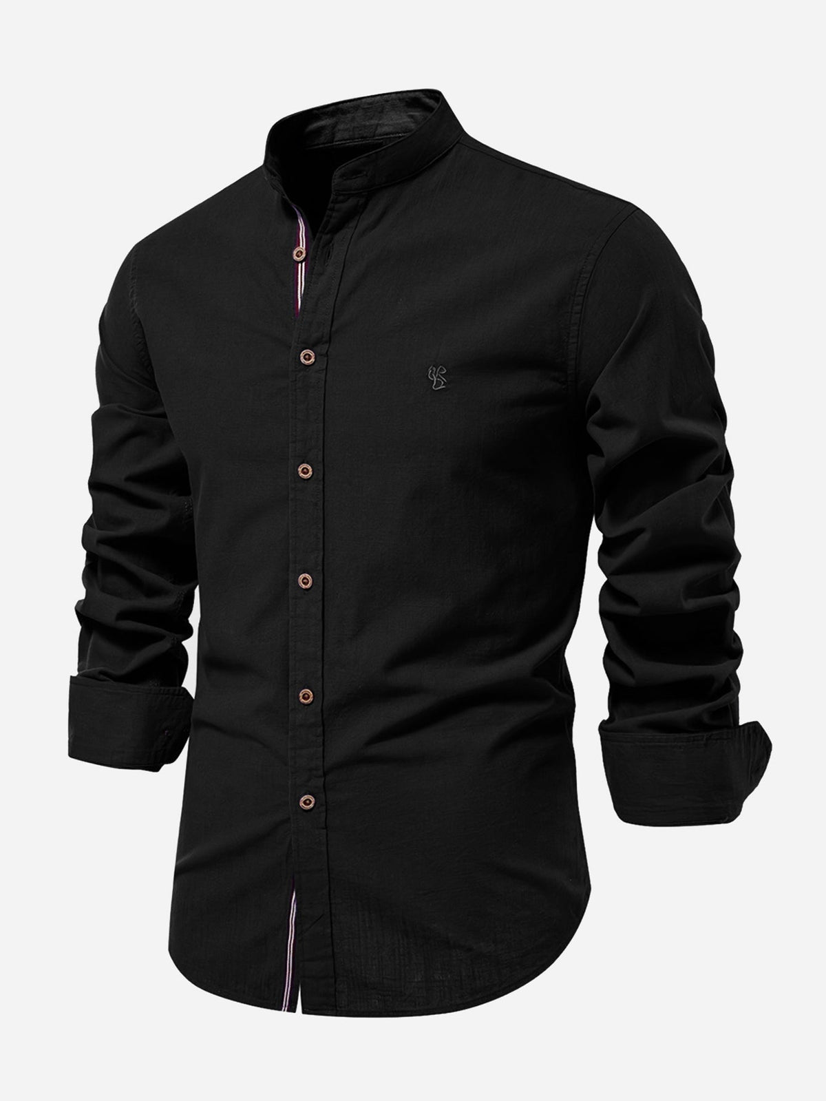 JAMES | Shirt with stand collar
