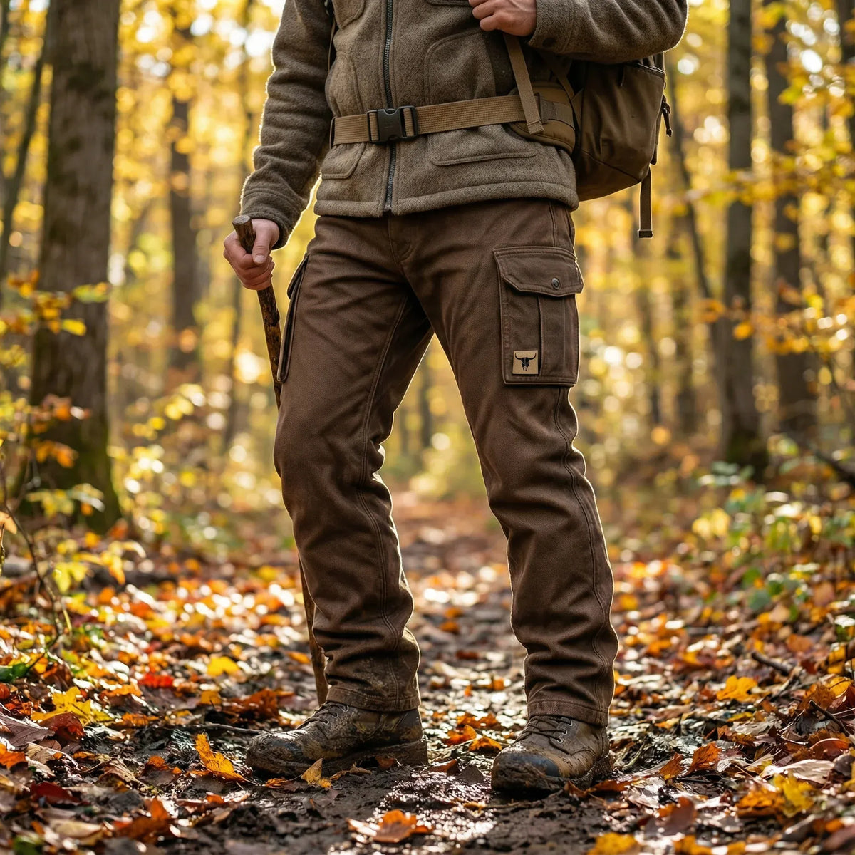 JAMES | Utility trousers with cargo pockets