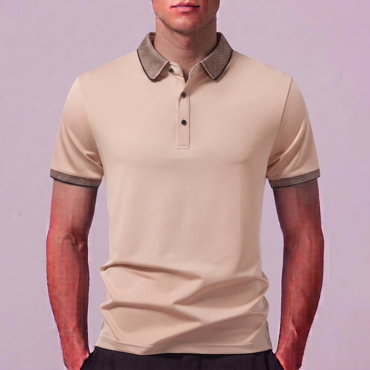 TEDDY | Polo shirt with contrast collar