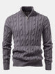 ESME | Sweater with quarter-zip neckline