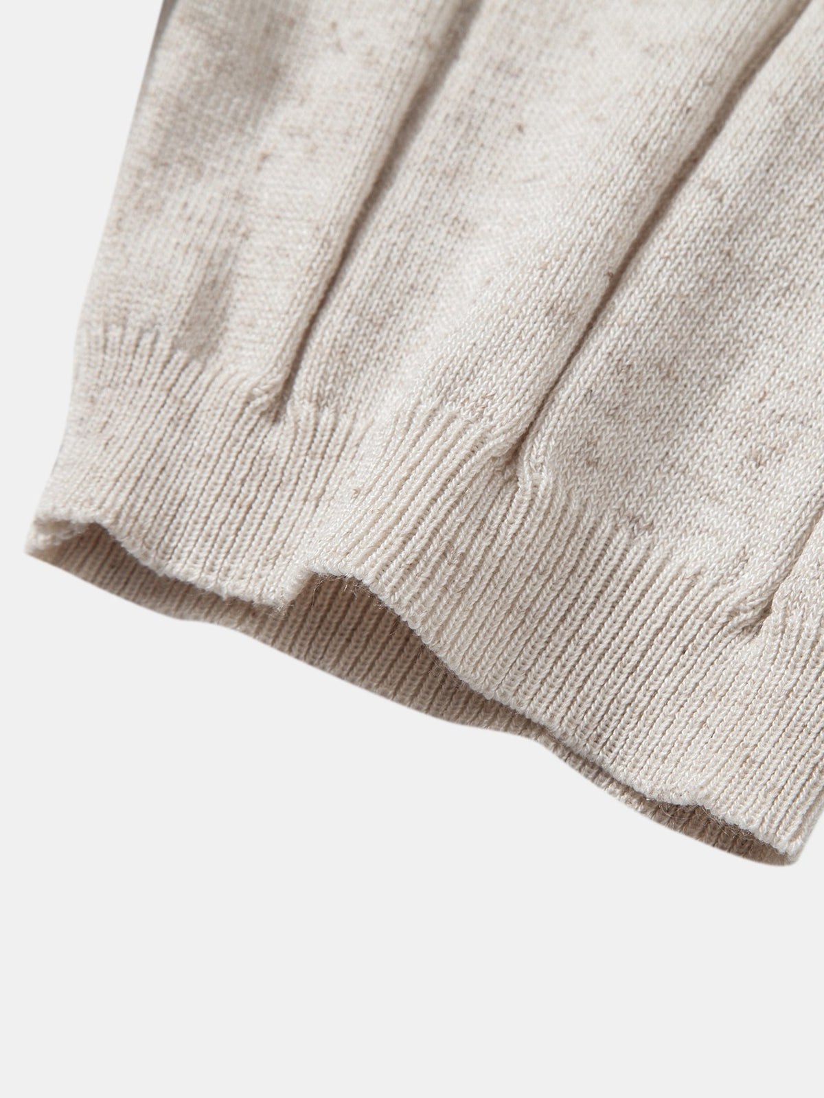 THEO | Set with ribbed polo and tapered trousers