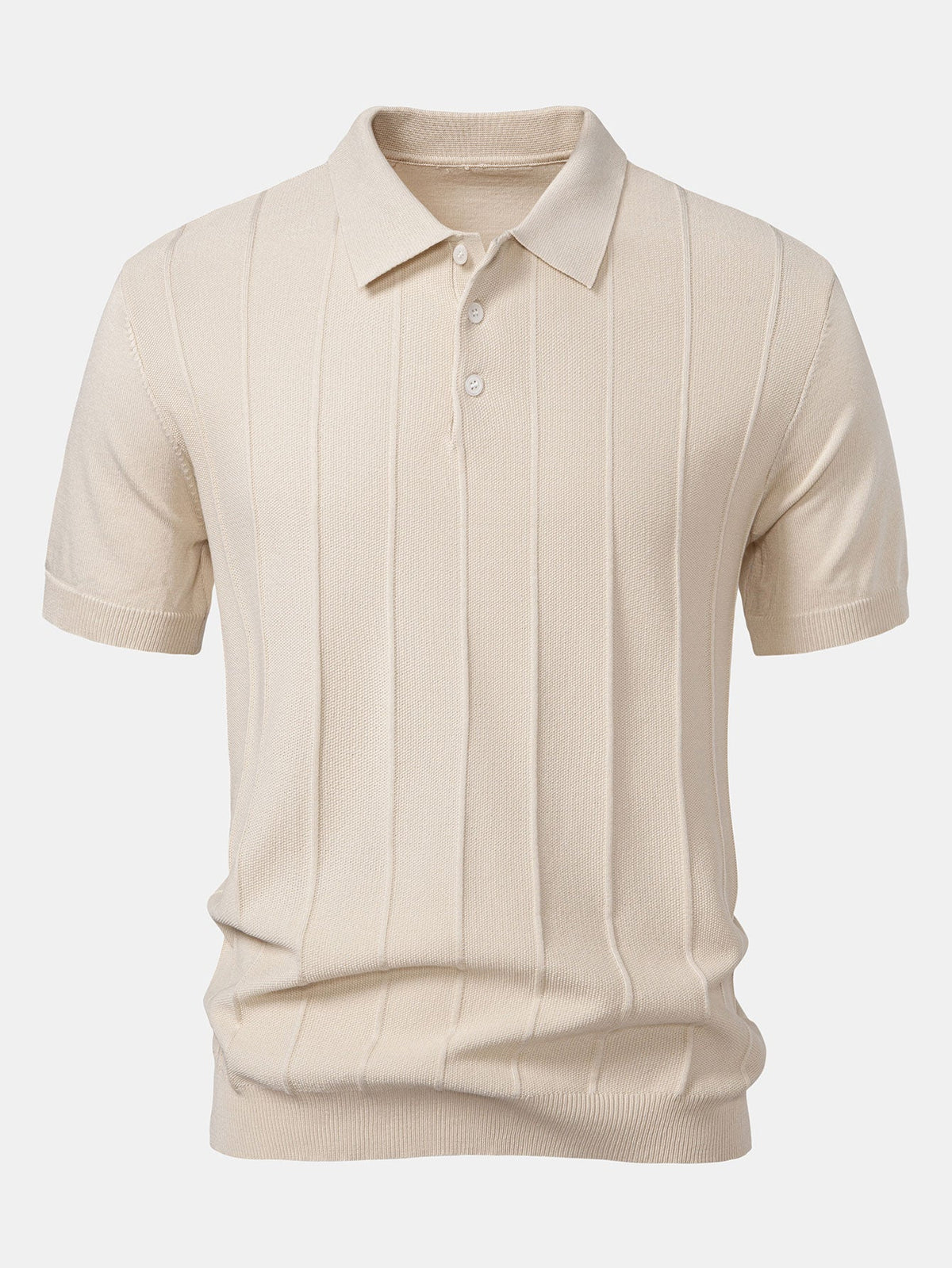 JACK | Set with striped polo and ribbed trousers