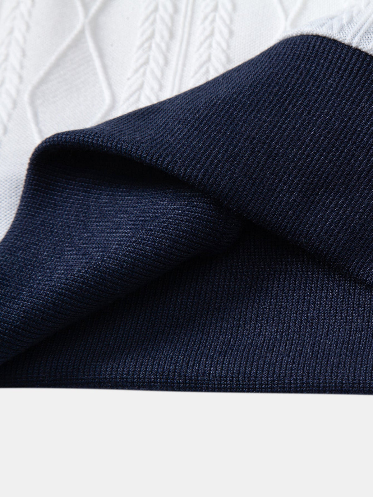 BENJAMIN | Polo with geometric jacquard