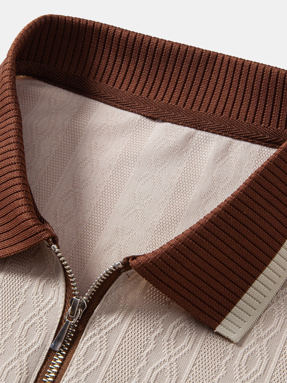 ARCHIE | Set with zip polo and tapered trousers