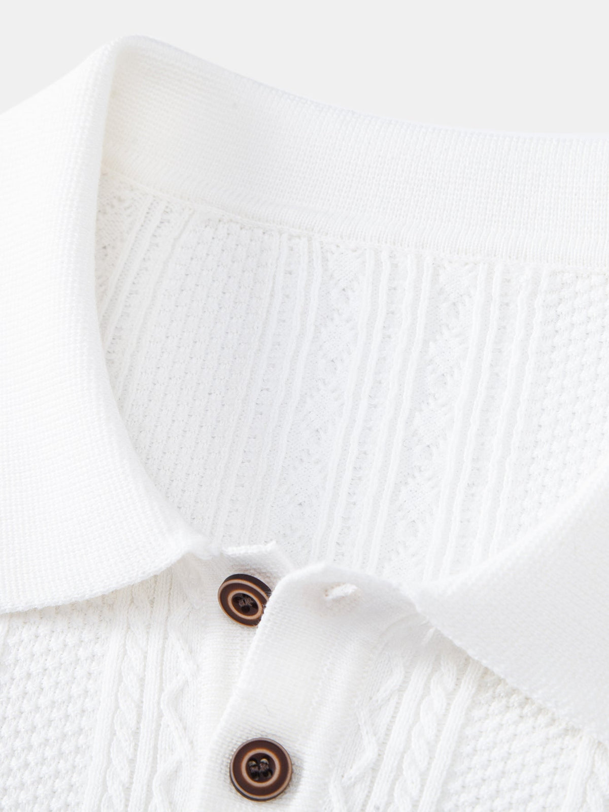 OSCAR | Polo shirt with jacquard pattern