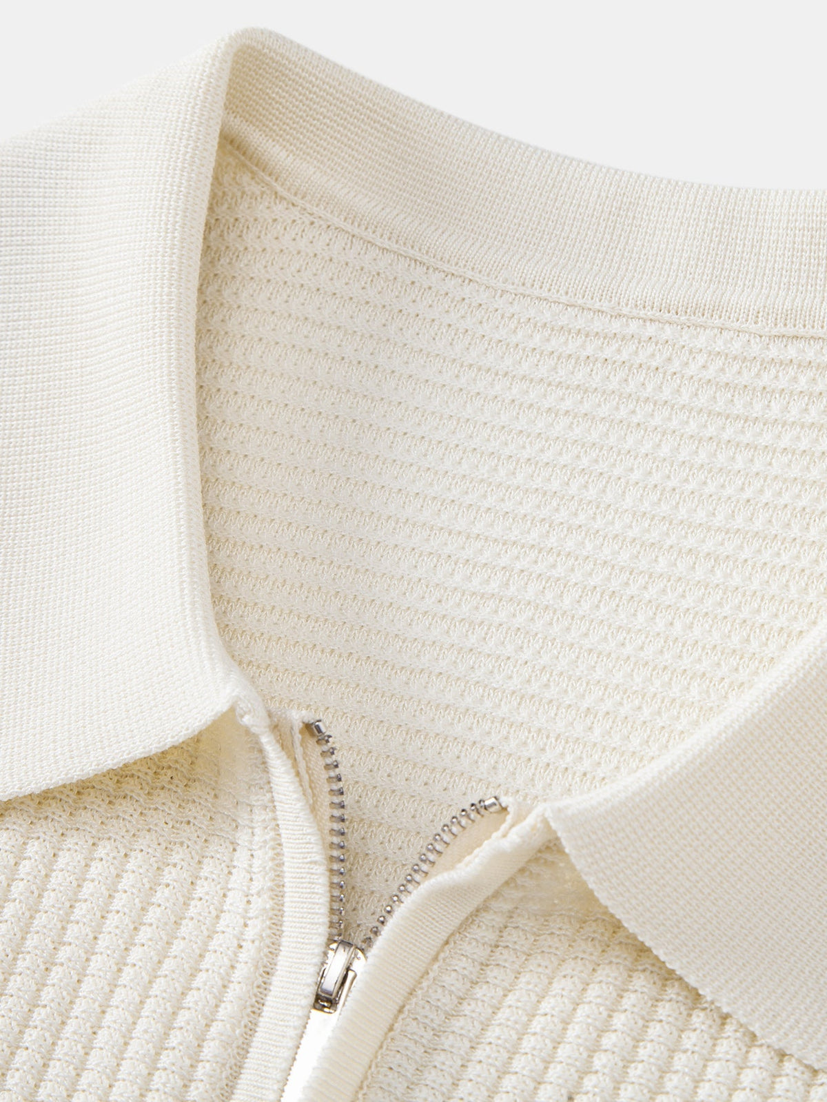 EVAN | Polo with zip neckline