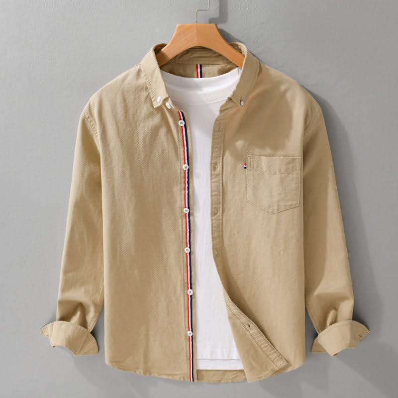 EMILIO | Shirt with striped placket