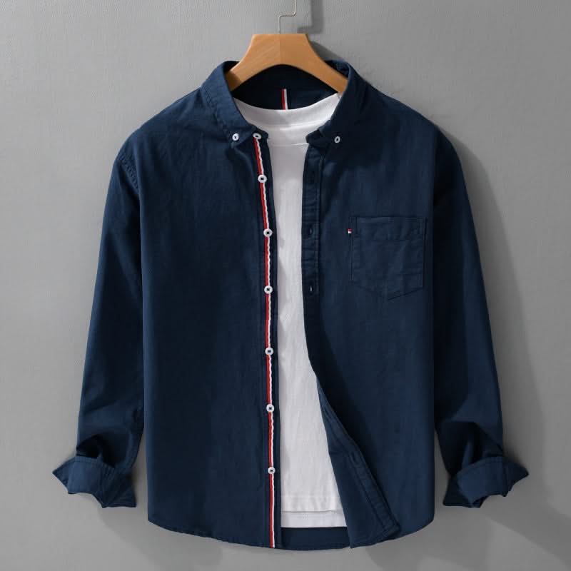 EMILIO | Shirt with striped placket