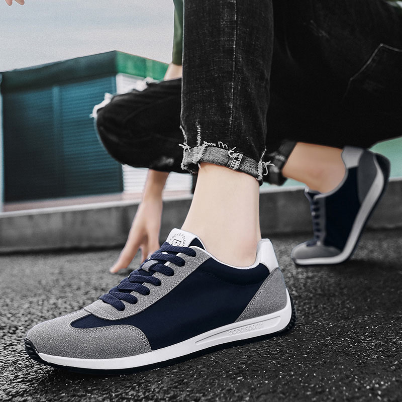 THEO | Retro sneaker with smooth panelling