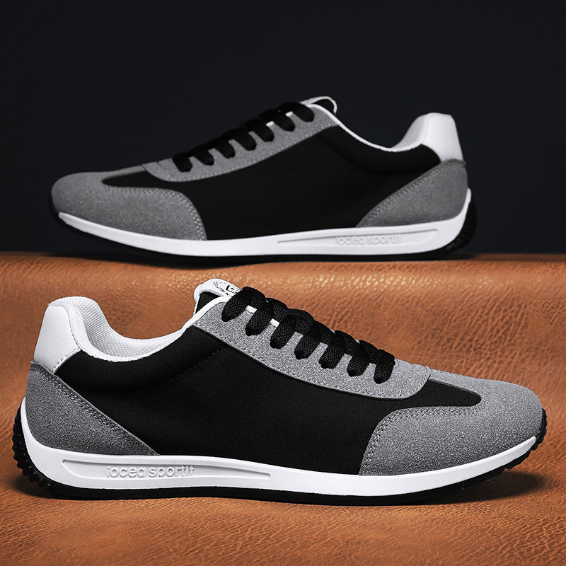 THEO | Retro sneaker with smooth panelling