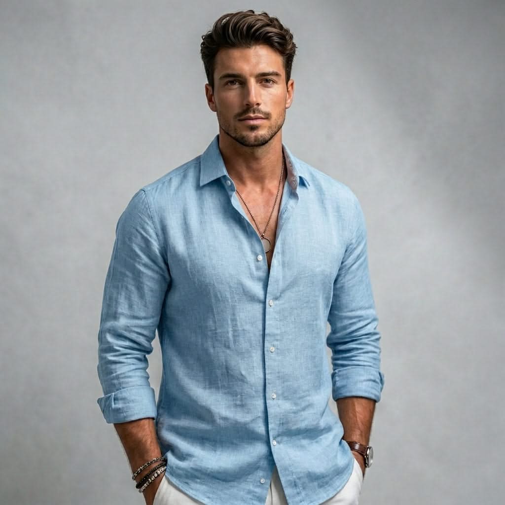 HARRY | Shirt with relaxed coastal fit