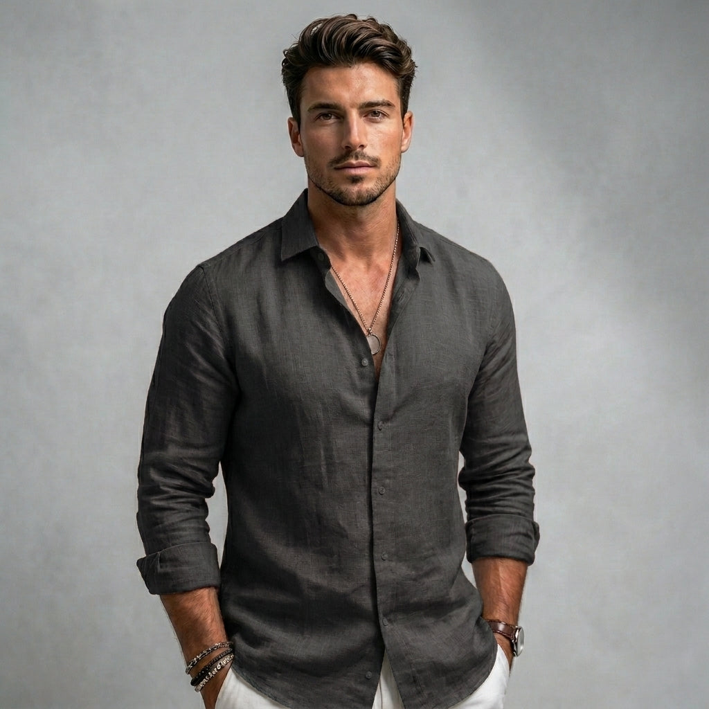 HARRY | Shirt with relaxed coastal fit