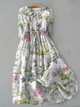 FLORENCE | Midi dress with floral print