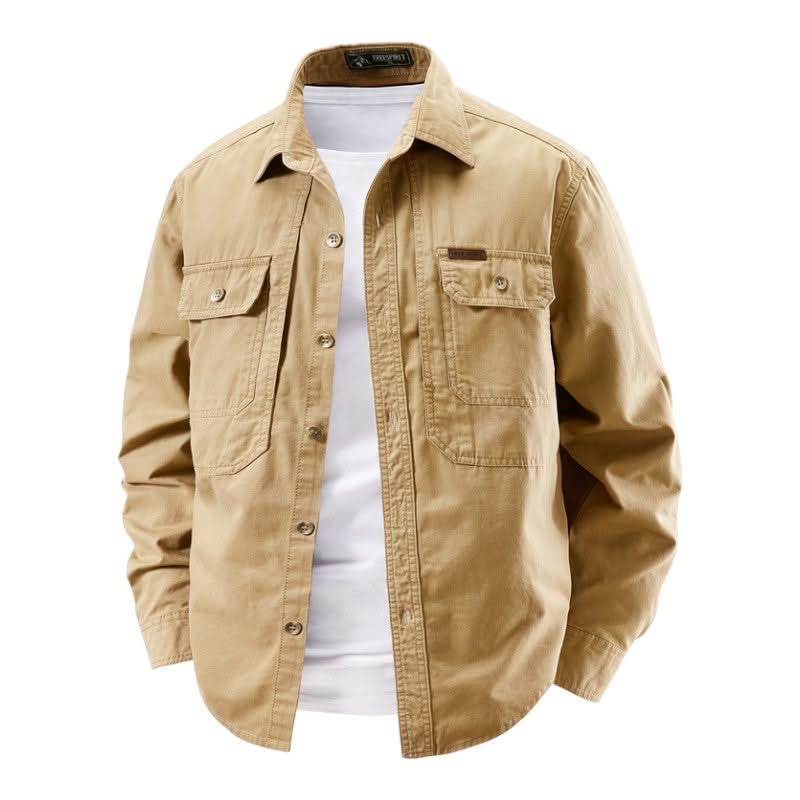 LARA | Utility shirt with chest pockets