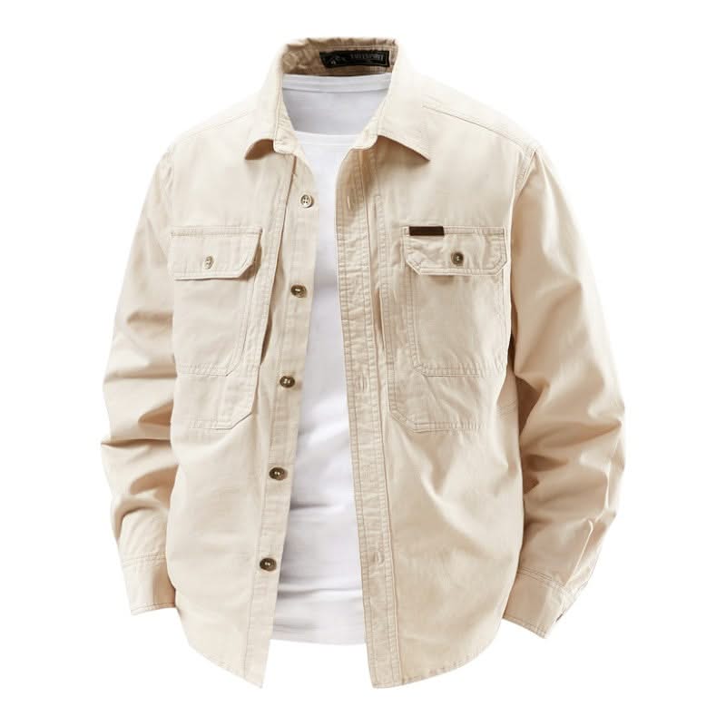 LARA | Utility shirt with chest pockets