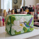 WILLOW | Cosmetic bag with quilted floral print