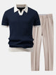 JAMES | Set with tapered trousers