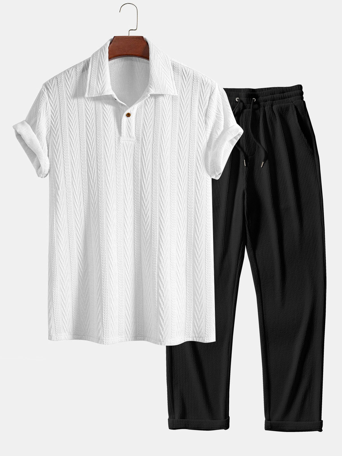 OSCAR | Set with ribbed trousers
