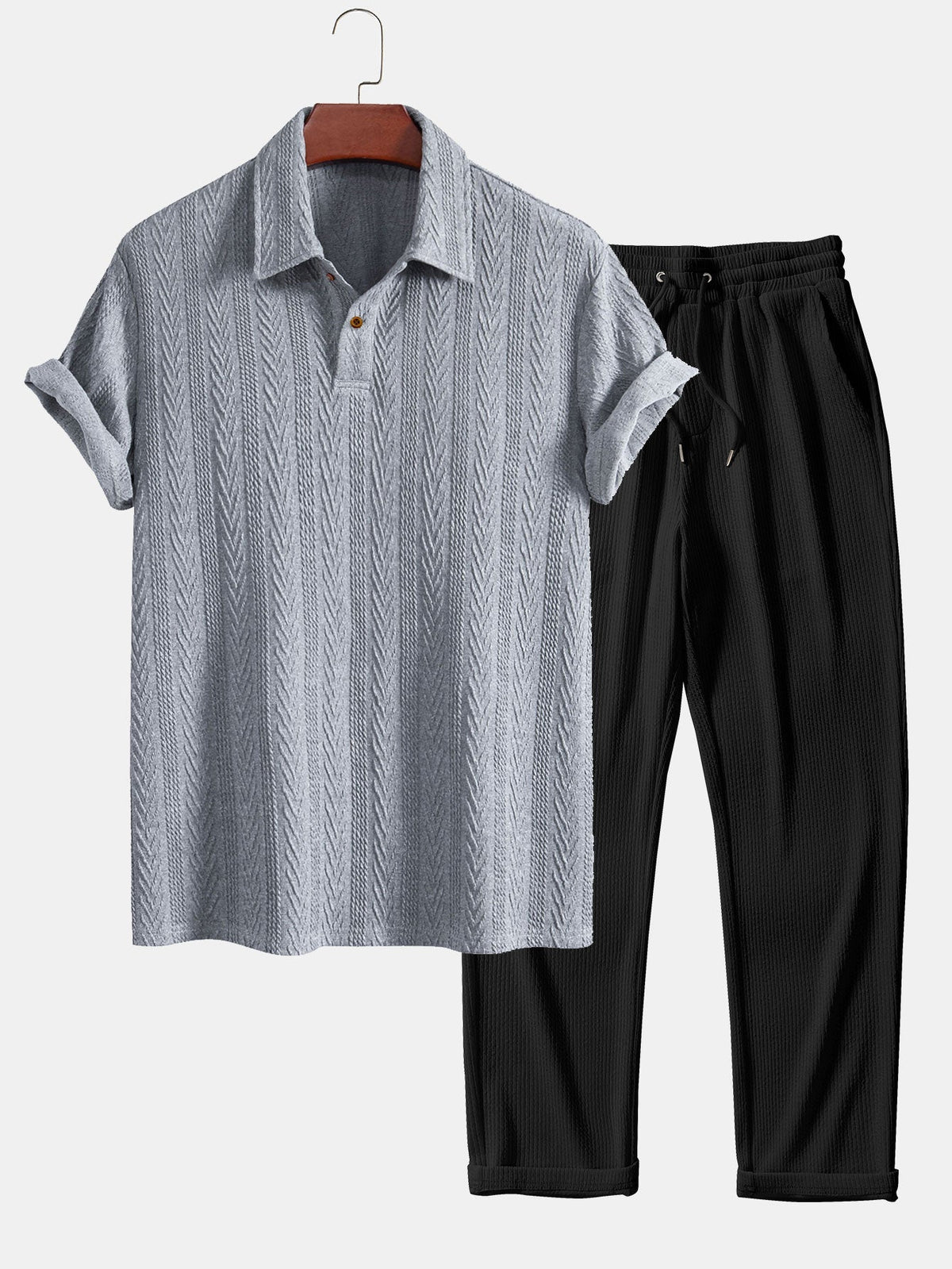 OSCAR | Set with ribbed trousers