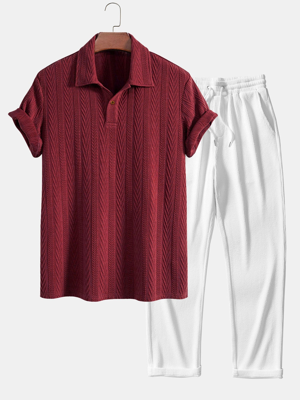 OSCAR | Set with ribbed trousers