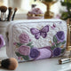 EVE | Cosmetic bag with floral embroidery