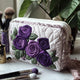 IVY | Cosmetic bag with quilted embroidery