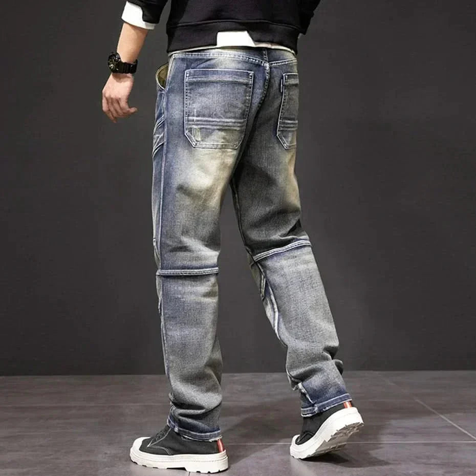 EDWARD | Straight-leg jeans with faded finish