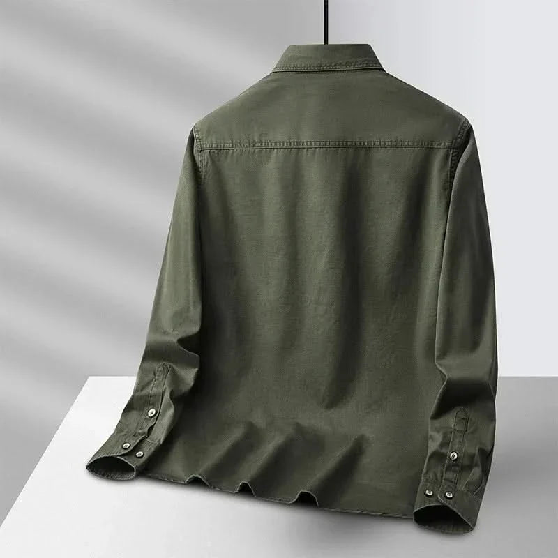 EDWARD | Overshirt with chest pockets