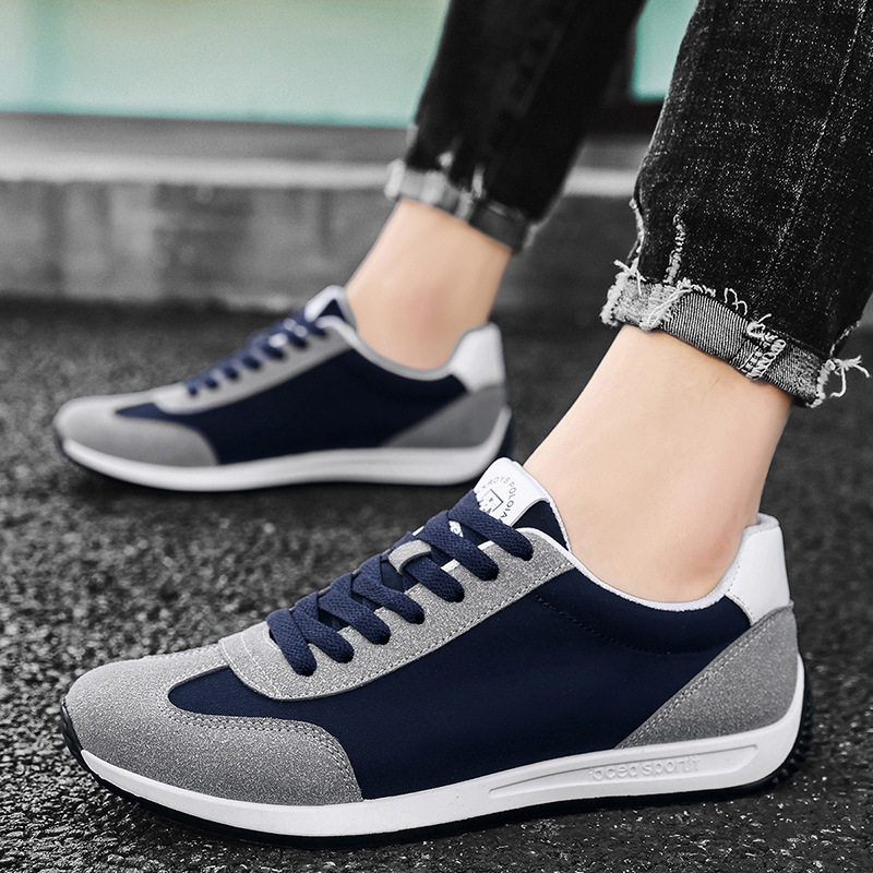 THEO | Retro sneaker with smooth panelling