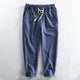 ROCCO | Striped trousers with drawstring waist