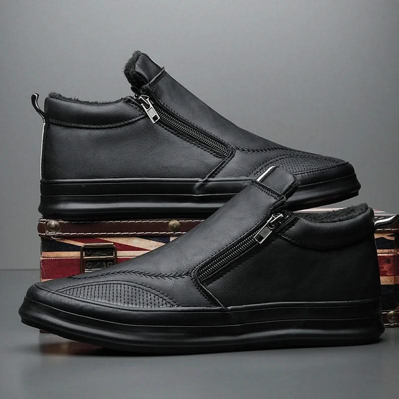 BROOKS | Sneakers with smooth structured finish