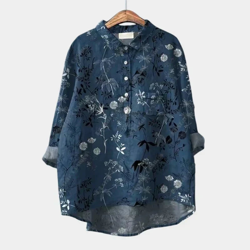 LILY | Relaxed tunic with spring print