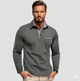 NOAH | Long-sleeve polo with checked details