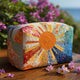 BEATRIX | Cosmetic bag with quilted patchwork