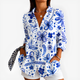 POPPY | Blouse with botanical print