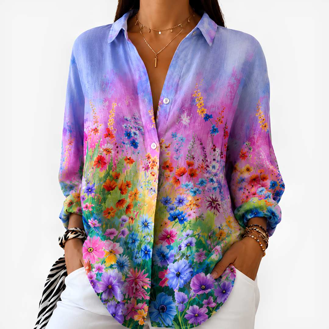 ELLA | Blouse with floral print