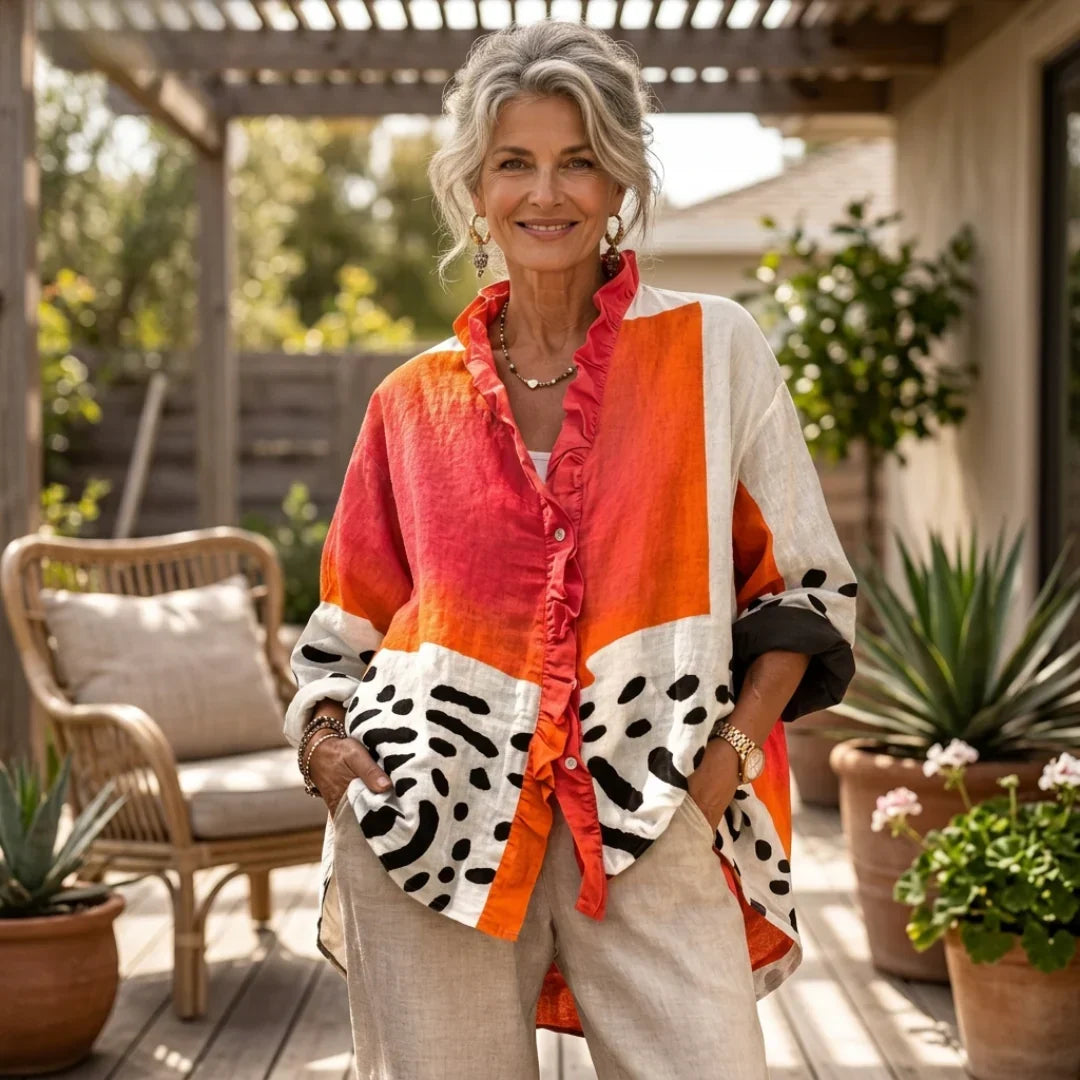 IMOGEN | Relaxed tunic with over-hip length
