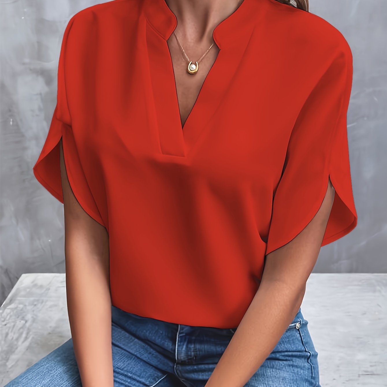 Amara – Timeless Flared Blouse