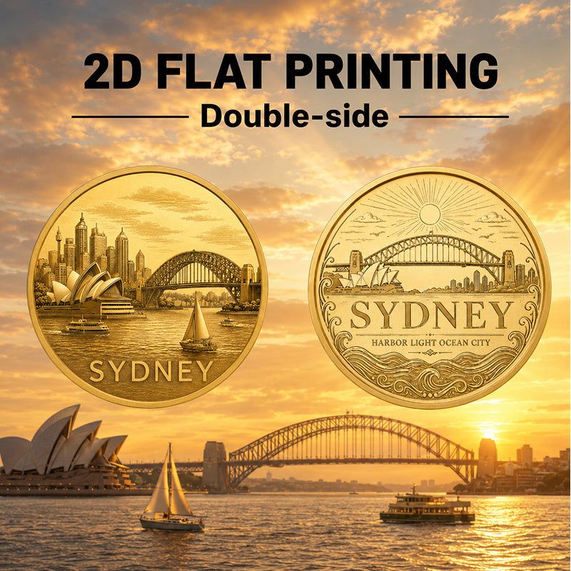 MIA | Collector's coin with harbour design